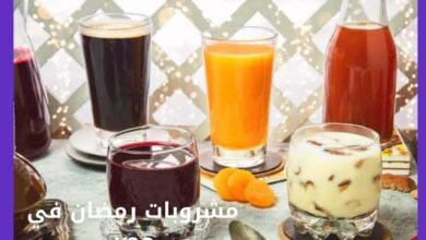 طريقة عمل مشروبات رمضان والصيف